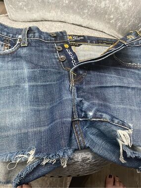 Lucky Brand 121 Heritage Slim Blue Denim shorts